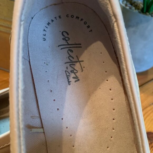 Collection by Clarks - tan leather loafers - Picture 2 of 12